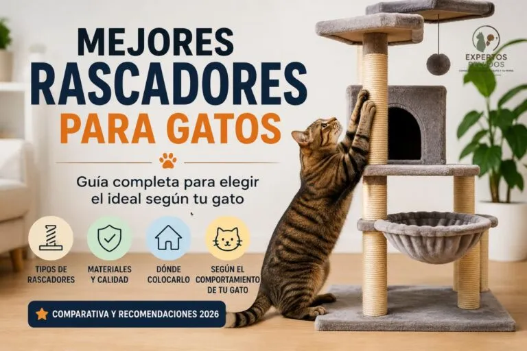 Mejores rascadores para gatos con árbol rascador de sisal y gato utilizando el poste